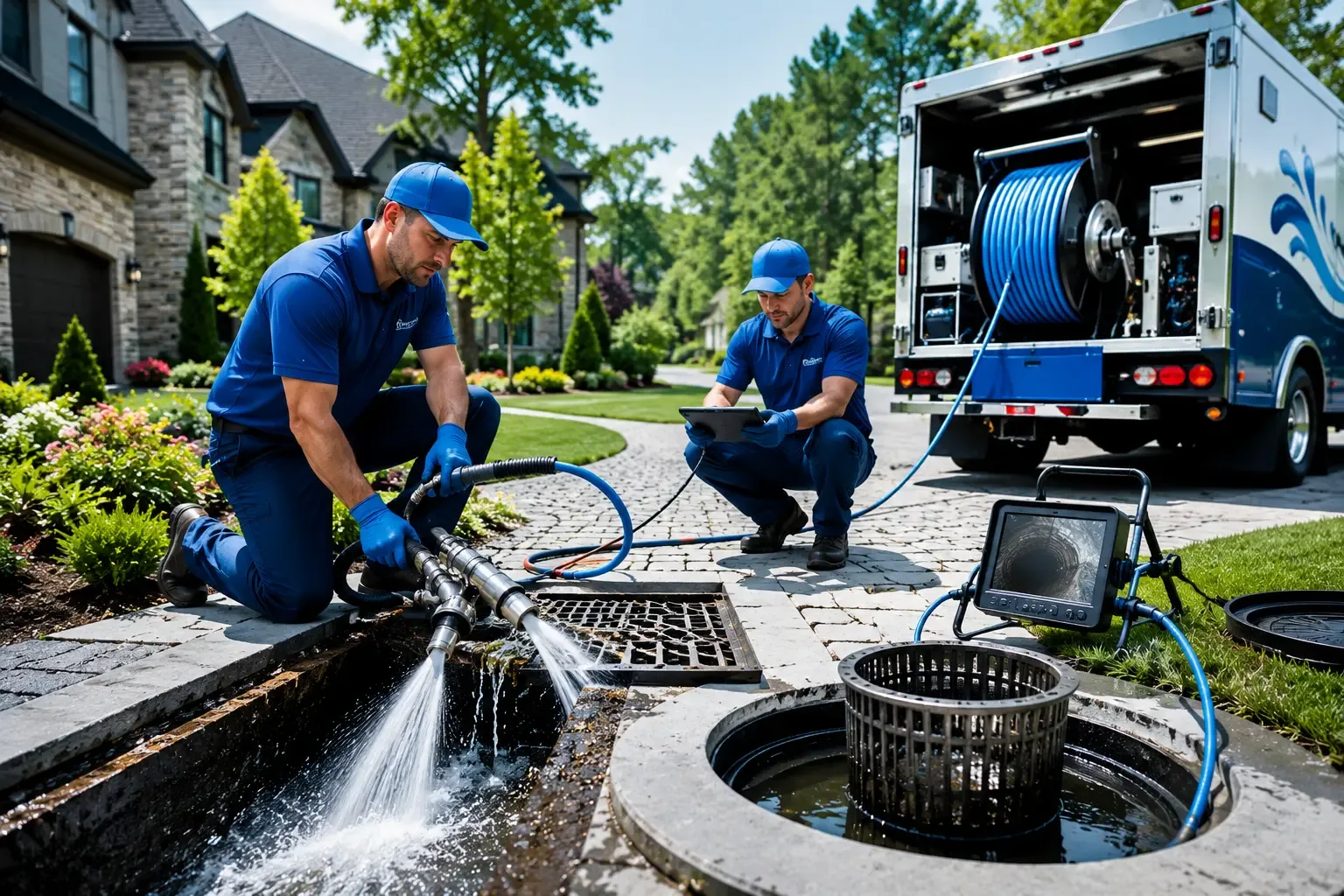 Local outdoor drain cleaning professionals in Greenfield, OK
